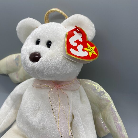Ty Beanie Babies 1998 Halo Angel Bear - Picture 4 of 8